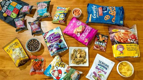 Monthly Snacks From Different Countries